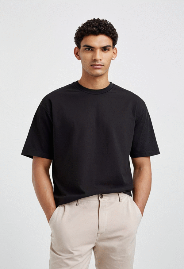 Black Oversized T-Shirt