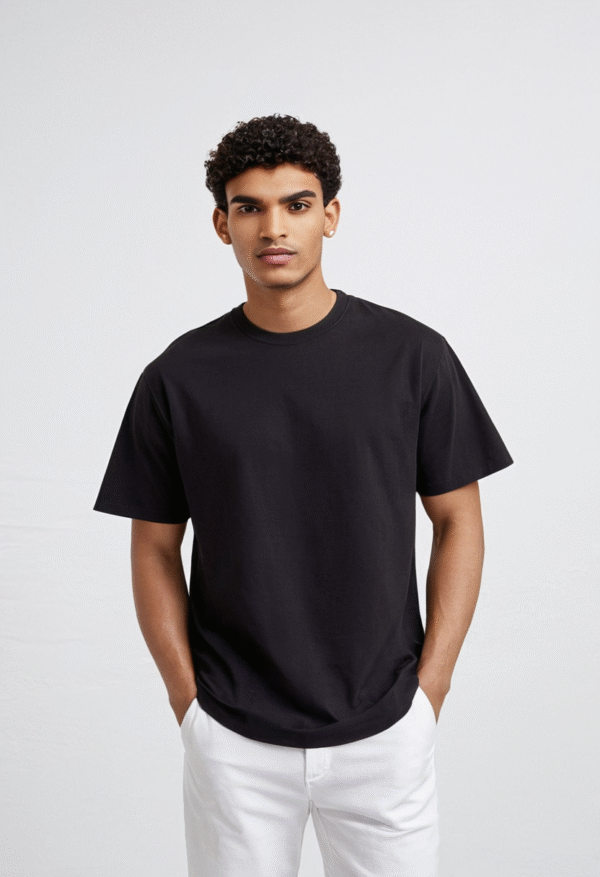 Black Regular fit T-Shirt