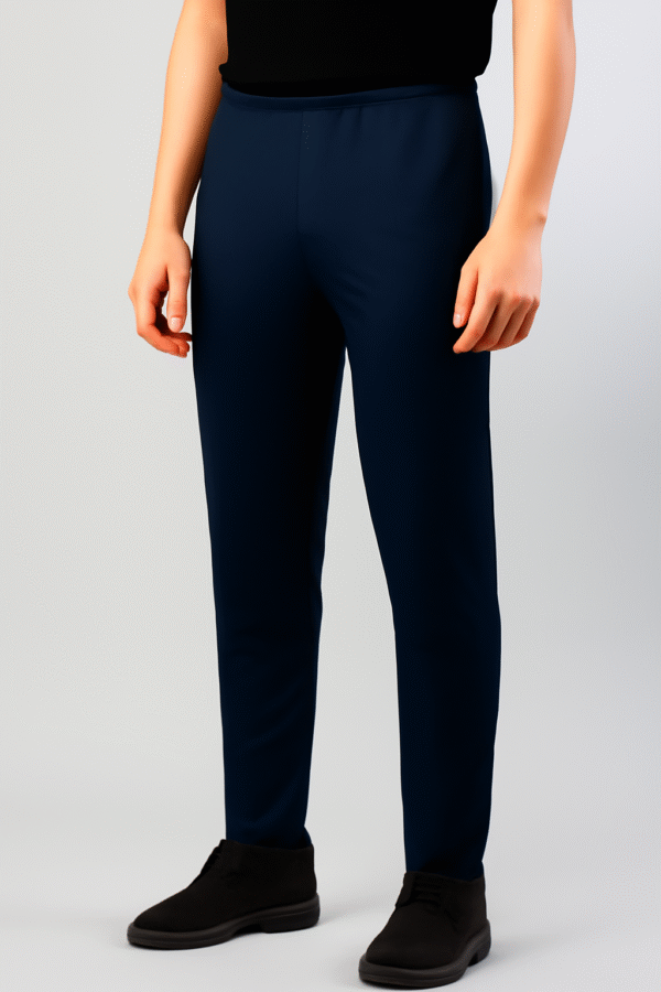 Navy Blue Lycra Lower